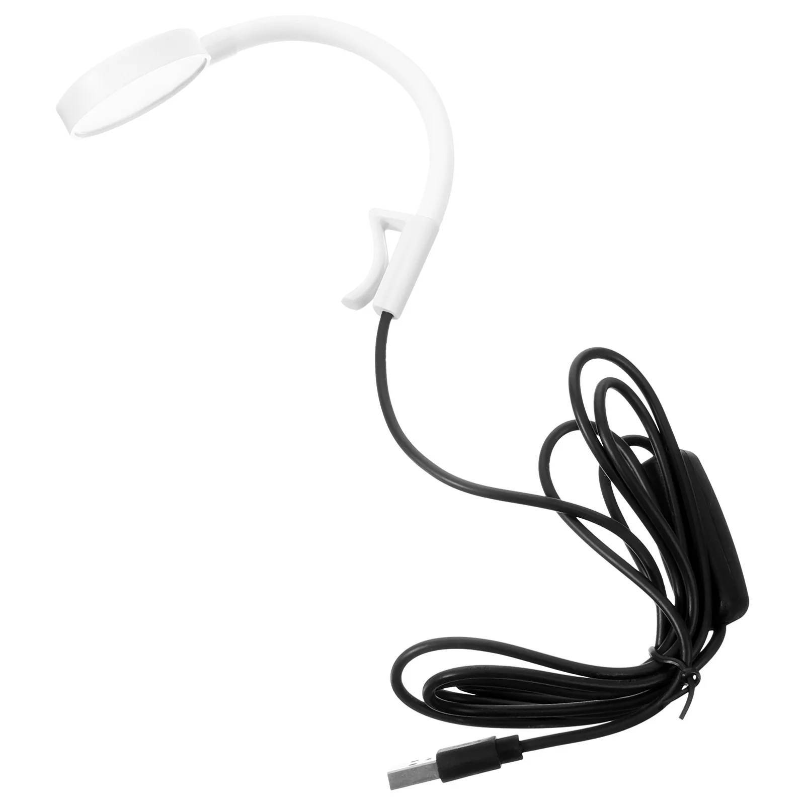 

Fish Tank Lights Daily Use Aquarium Clamp USB Accessory Convenient Plastic Compact Reusable Bracket Holder