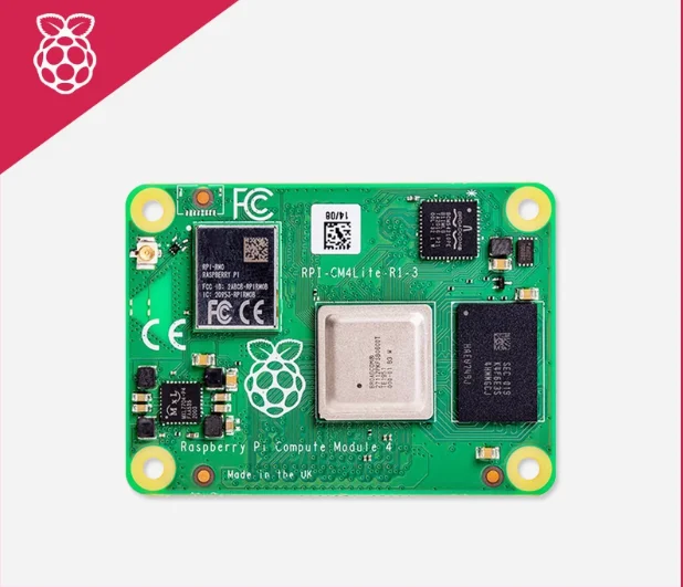 Raspberry Pi CM4 Computer Module Kit with Dual Ethernet Ports, RS485, 4G Communication, WiFi & Bluetooth