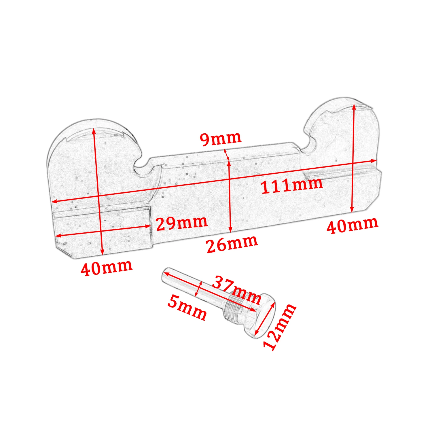 Valve Timing Tool Camshaft Tool Top Dead Center Tool For BMW S1000RR S1000XR 2009 2010 2011 2012-2018 Motorcycle Part
