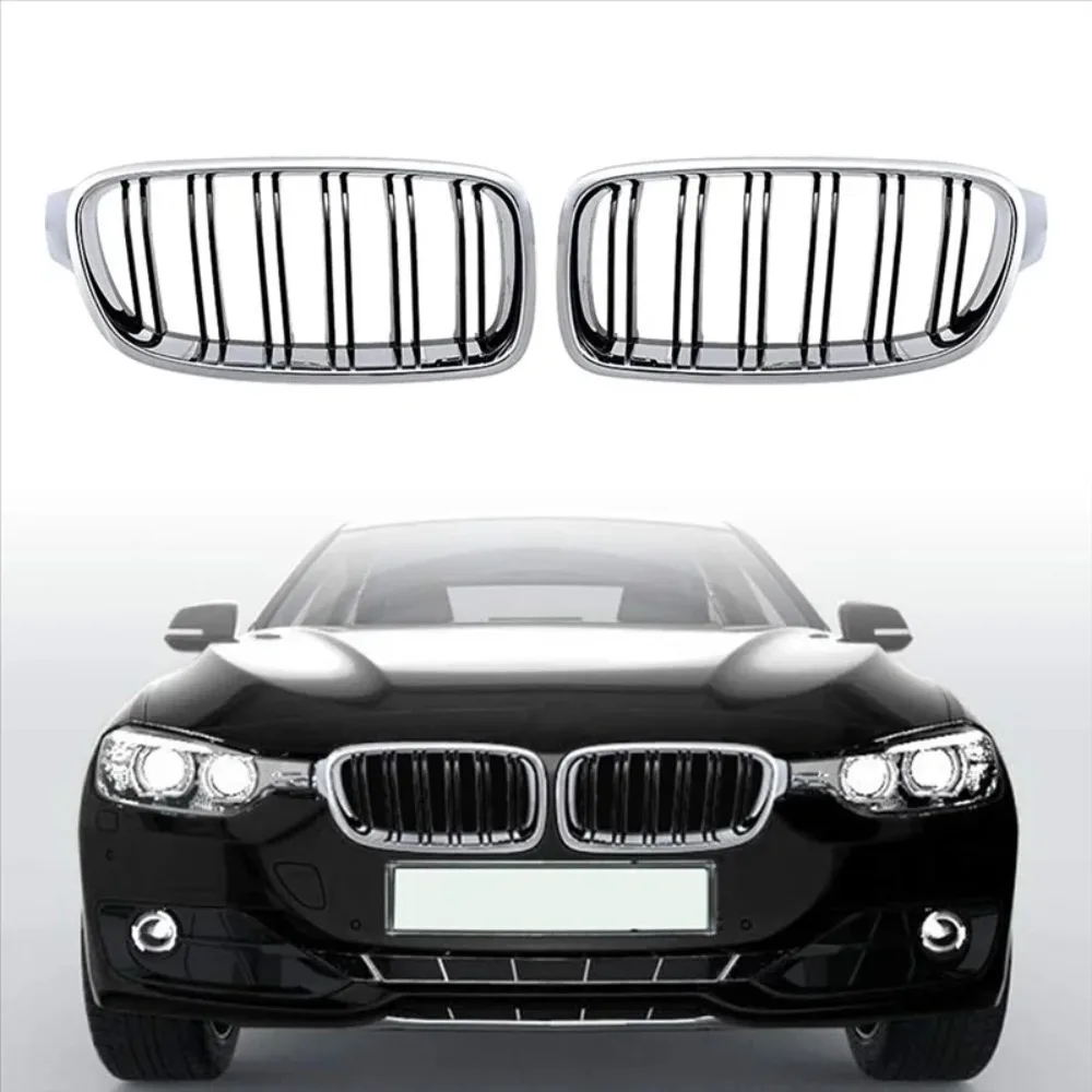 

Передняя решетка с двумя планками для BMW 3 серии F30 F31 2012-2018 Factory Spec 51130054493 51130054494 51137263482 51137263481