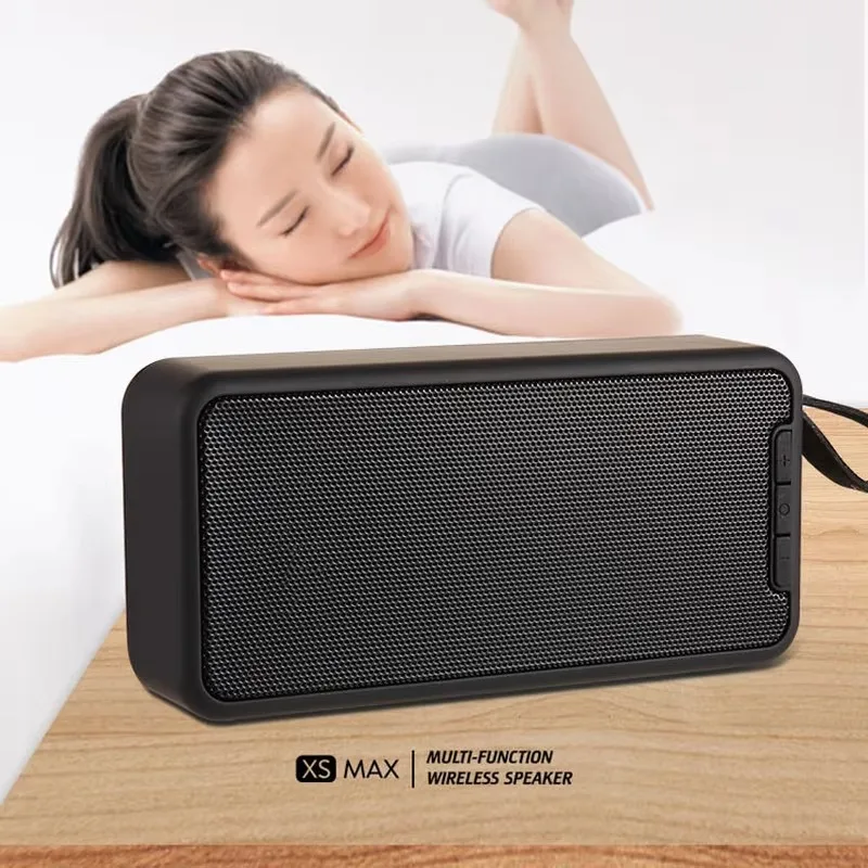 

Portable Wireless Speaker with FM Radio Handsfree Super Bass Bluetooth 5.0 Mini Wireless Bluetooth Speaker