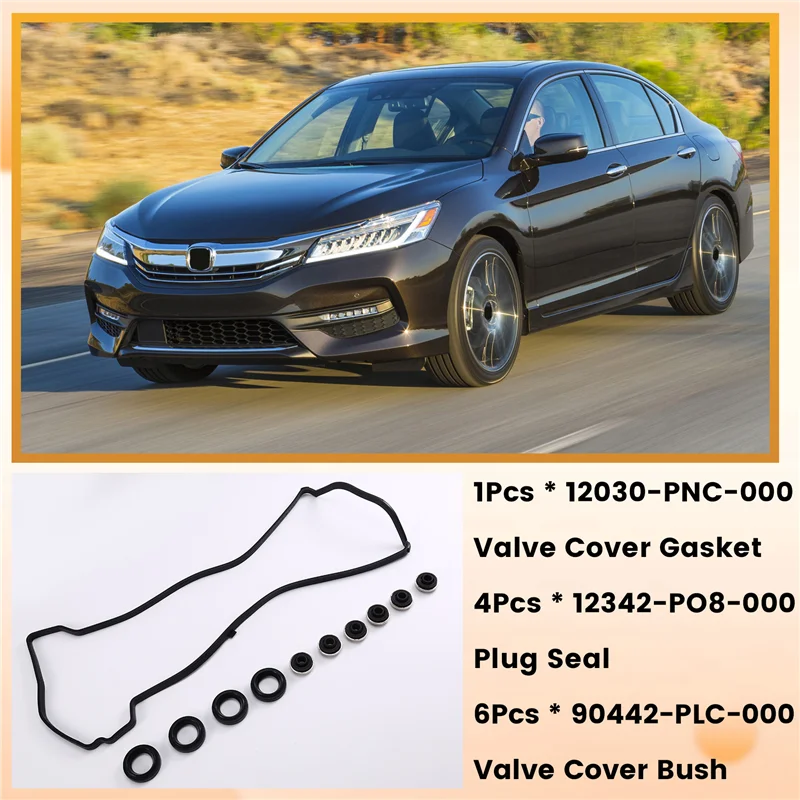 

Car Valve Cover Gasket Replacement Kit 12030-R44-A00 For Honda Civic Accord CR-V TSX