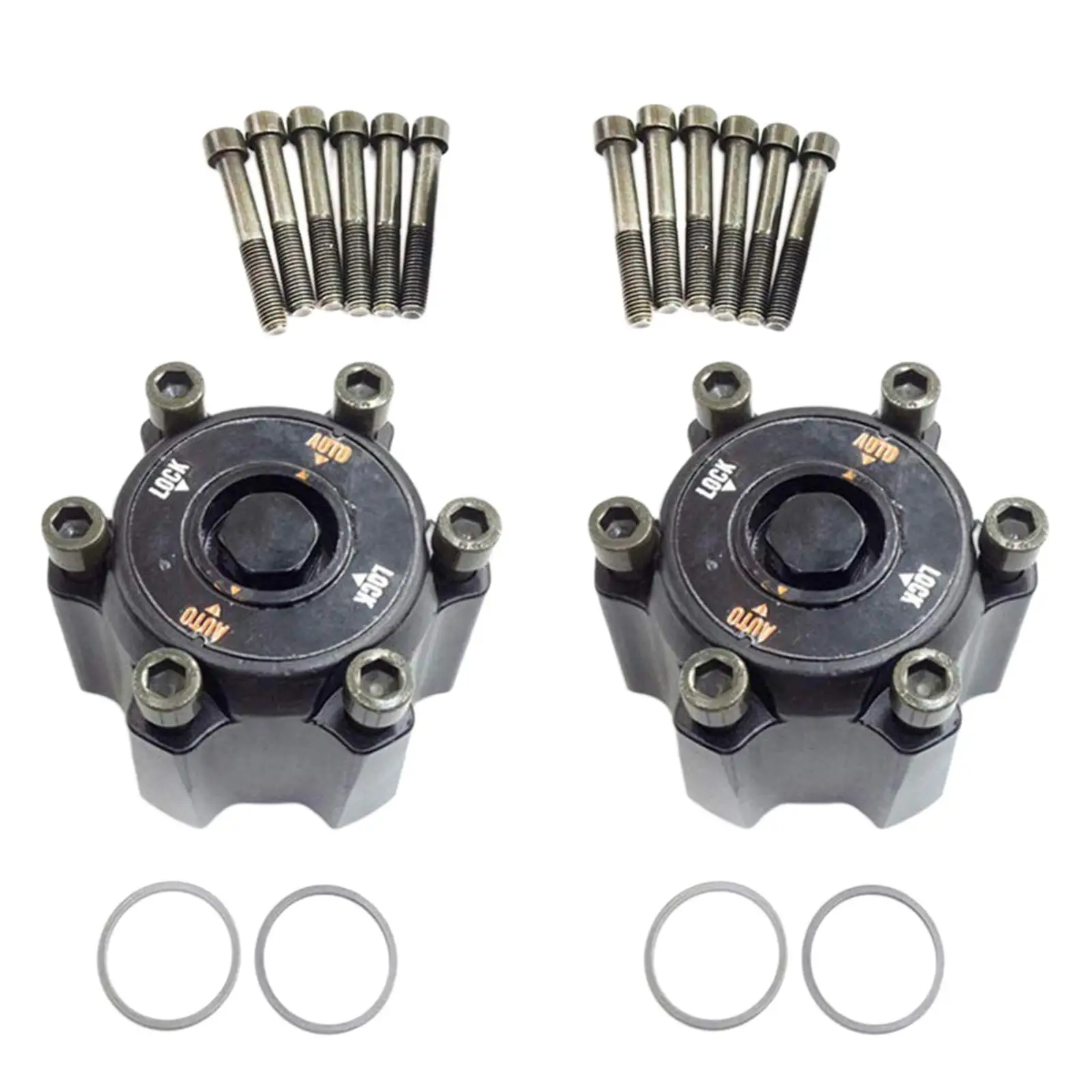 

2 Pieces Automatic Free Running Wheel Hubs Lock 40250-vb200 Easily Install Professional Practical Replacement for Nissan