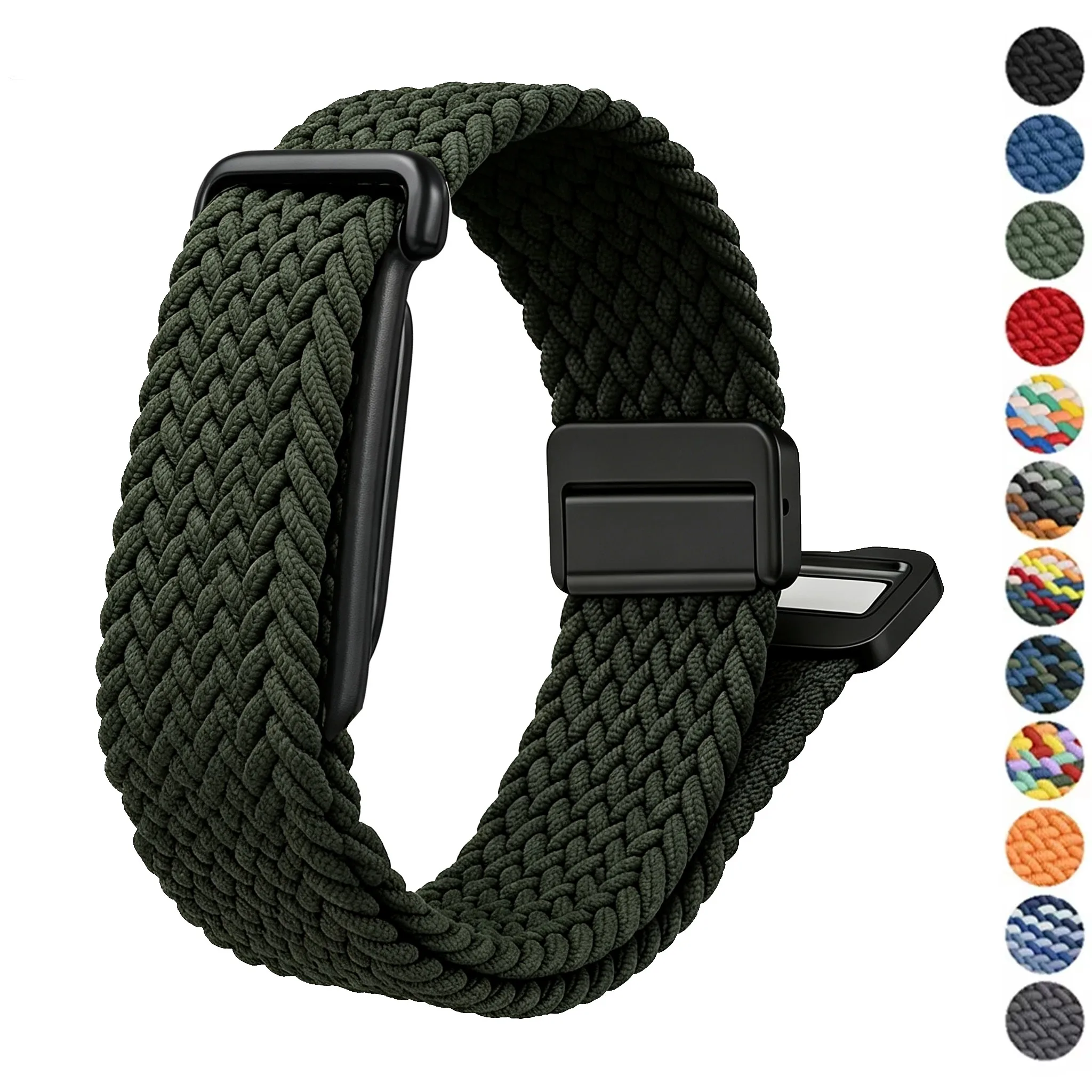 Atmungsaktives Armband für Google Fitbit Air Smartwatch Sport Magnetisch Geflochtenes Solo Loop Armband Pulseira Armband Correa Fitbit Air Band