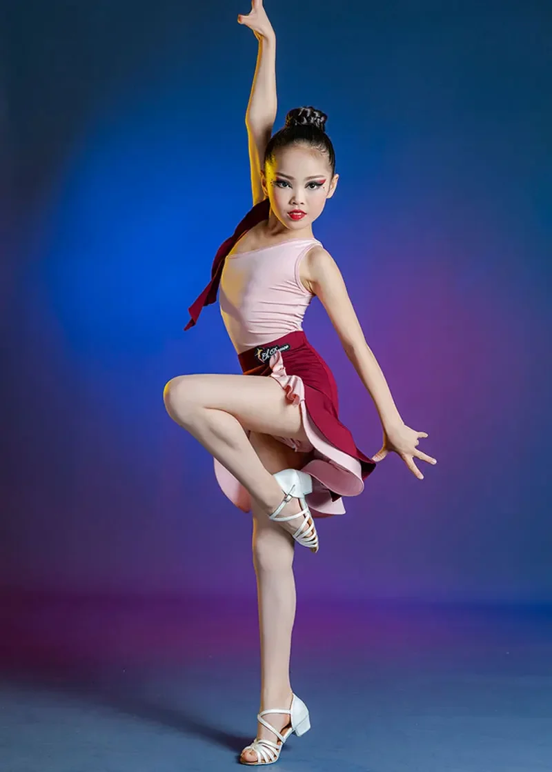 رقص لاتيني من نوع Zomer Meisjes ، ملابس رقص قاعة رقص ، ملابس رقص احترافية ، صلصا رومبا ، قاعة رقص