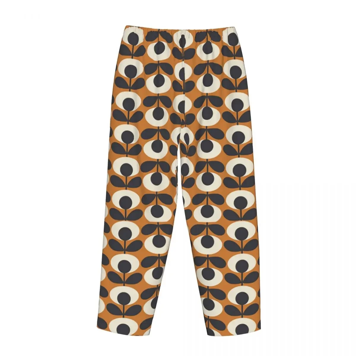 Custom Orla Kiely Flowers Abstract Women Pajama Pants Lounge Sleep Sleepwear Bottoms with Pockets