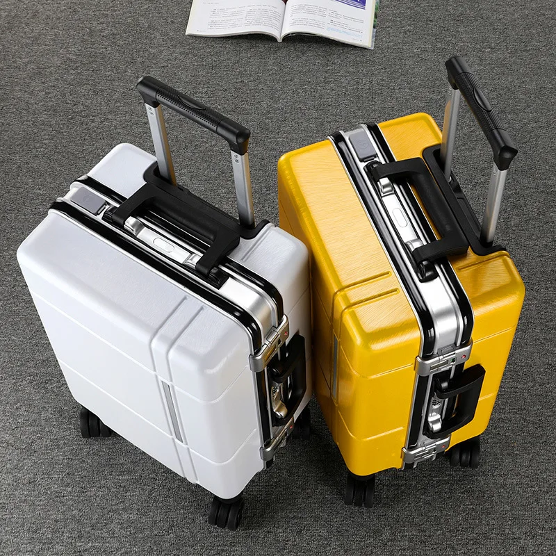 

High Aesthetic Lage Suitcase Thiened Carry-On Wheel Spinner Loable Multi-directional Wheels Travel Bag for Women