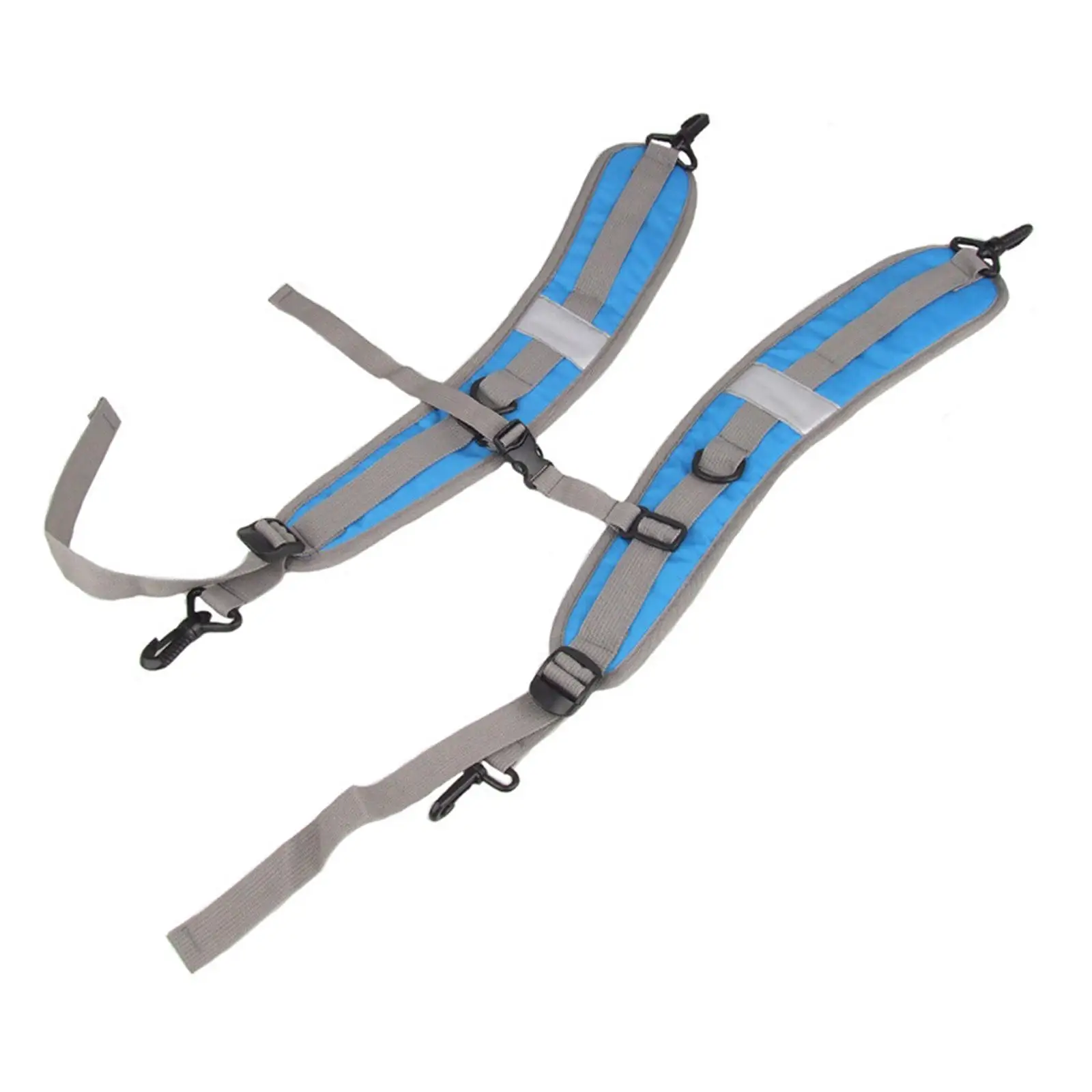 2x Padded Shoulder Straps DIY Supplies Oxford Comfortable Lightweight with Adjustable Belt Waterproof Shoulder Strap Belt