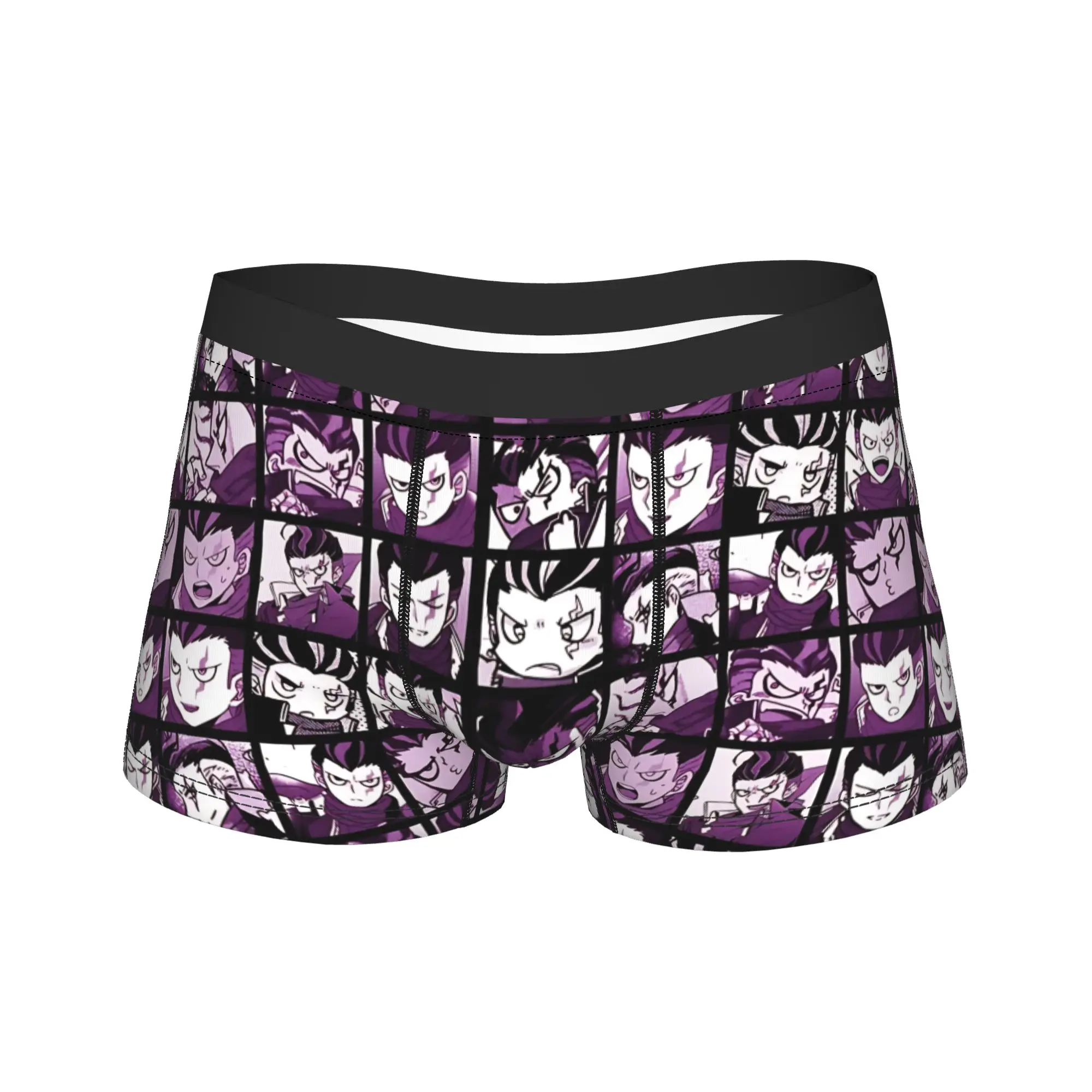 Gundham Manga Collection Colored Underwear Danganronpa Comfortable Panties Shorts Briefs For Males Pouch Large Size Boxershorts