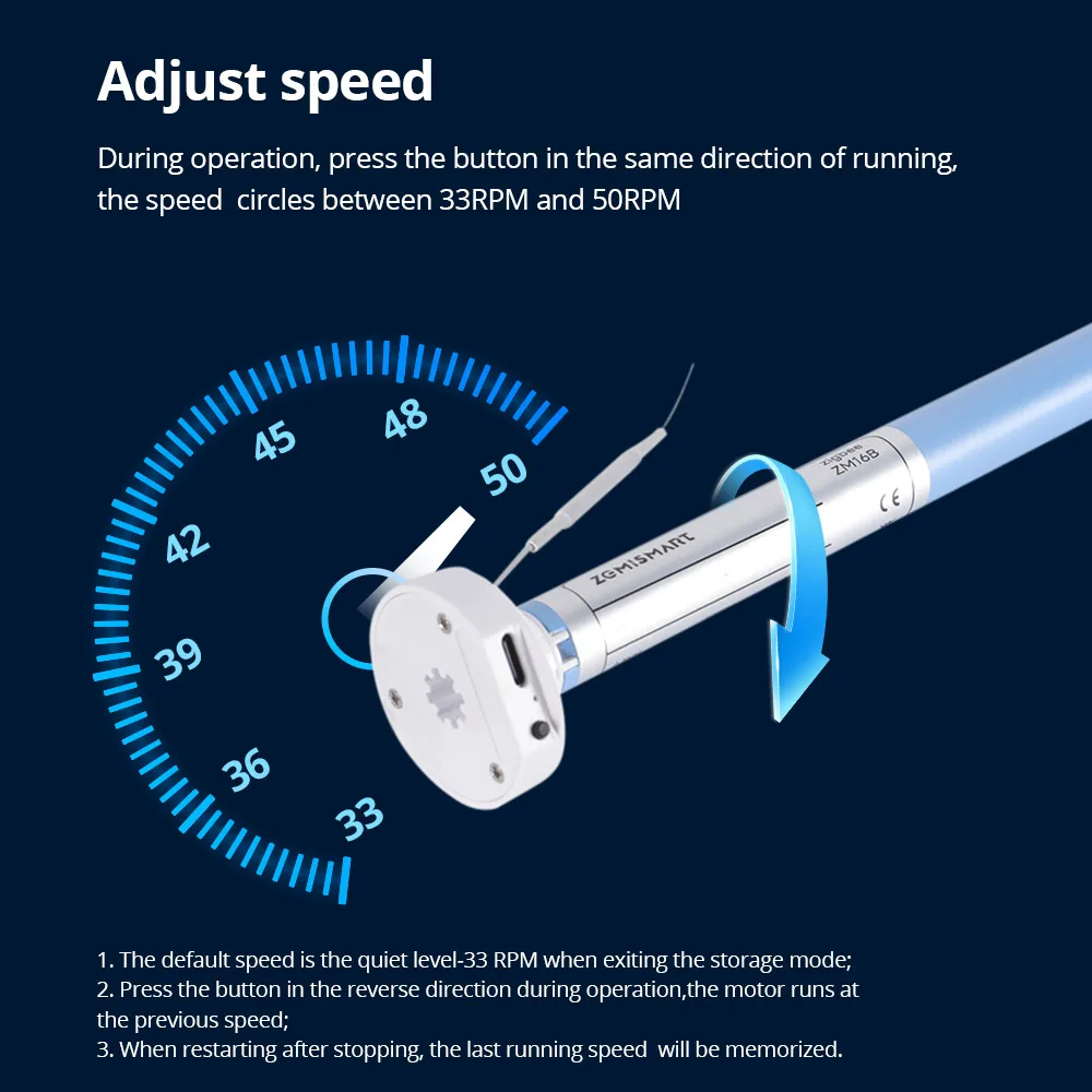 زيجبي الستائر الدوارة المحرك ل 17 25 28 مللي متر أنبوب Zemismart محرك الستار القابلة لإعادة الشحن العمل مع تويا App أليكسا جوجل المنزل صوت