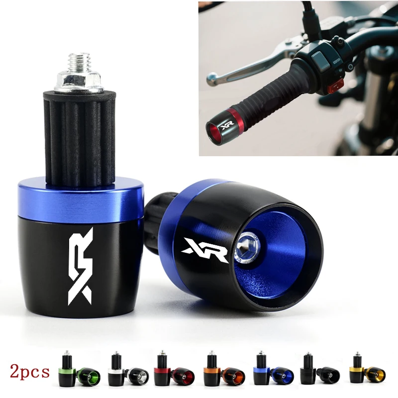 2PCS For Honda XR230MOTARD XR 230 250 400 125 2005-2026 Motorcycle Accessories Handlebar Grips Ends Handle Bar Cap End Plug