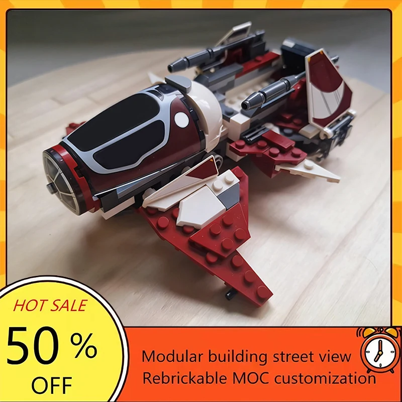 

263PCS Popular Space War Movie Model MOC Building Bricks Spaceship Modular Technology Gifts Holiday Assemble Children Toy Suit