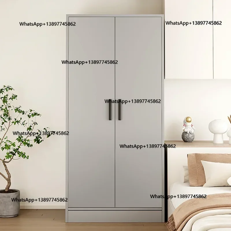 

Peiqi Garden Space Saving Wardrobe Nordic Minimalist Exterior Small Wardrobe Organizer Modern Simple Wooden Armario Home Furnitu