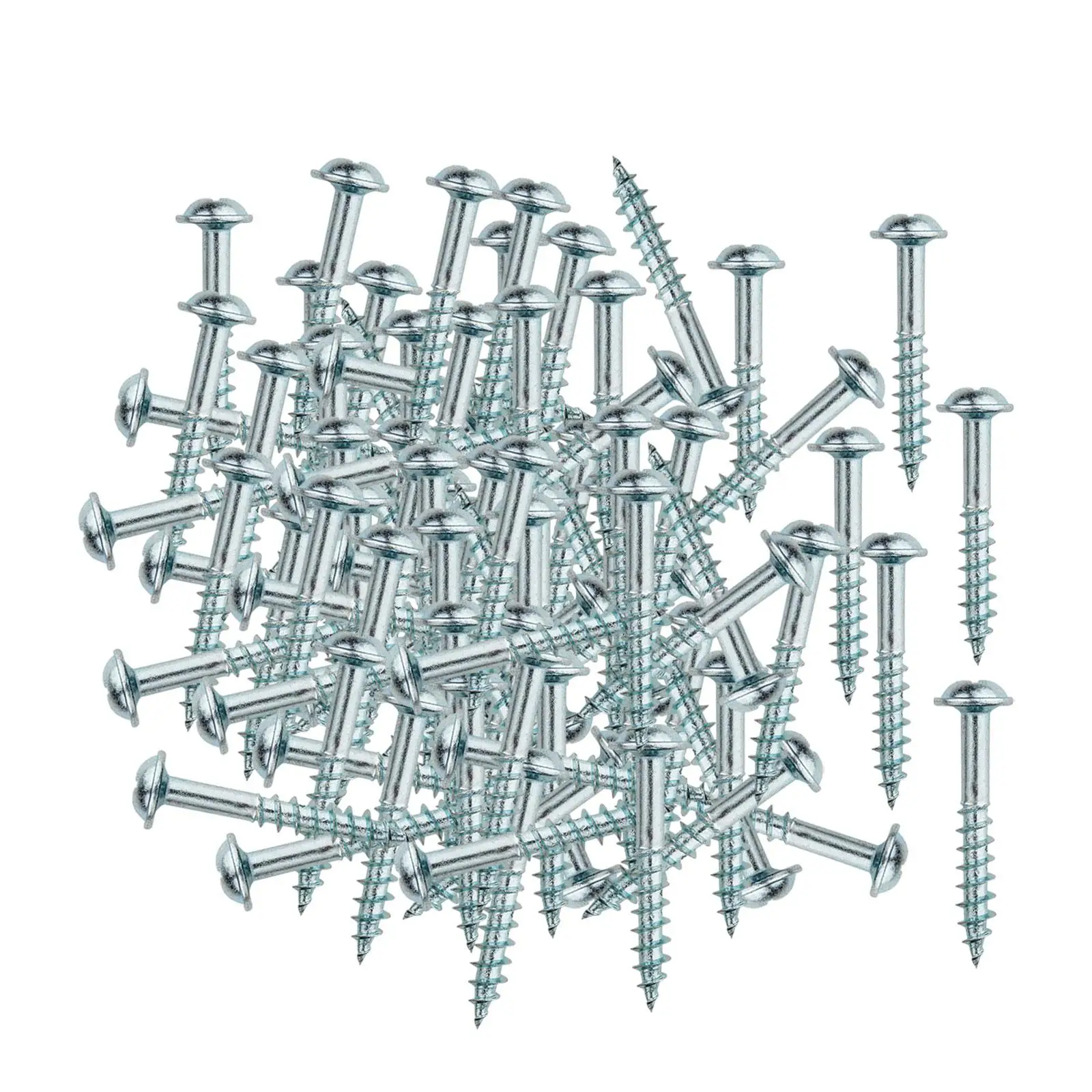 Galvanized Iron Self Drilling Screws 28mmx4mm Wood Fastener Set for Carpentry Cabinet Making and General Woodworking