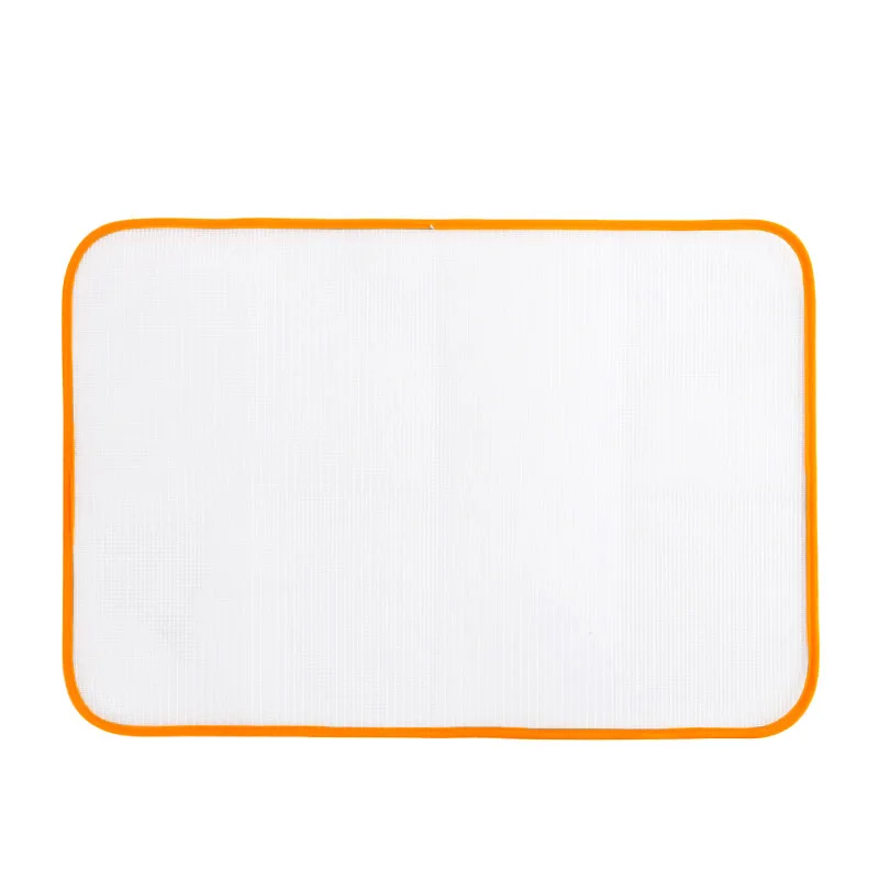 2 pezzi panno protettivo pressa Mesh isolamento asse da stiro tappetino copertura contro pressatura Pad Mini ferro colori casuali