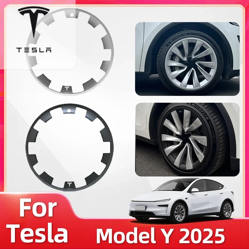 

Наклейка на автомобиль 2025 для Tesla Model Juniper: Защитный колпак на колесный диск Y20 дюймов из ABS-пластика, обновленная версия, новая защита колесного диска