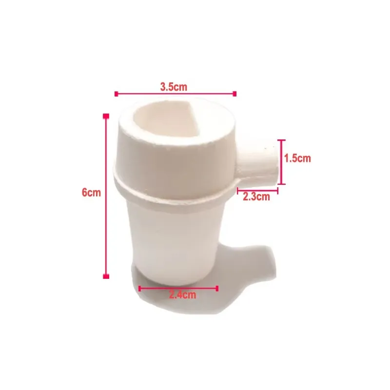 

2PCS Dental Lab Round Vertical Shapes Sintered Crucible Sintered Disk