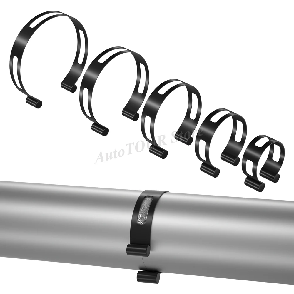 101,6 mm 88,9 mm 76,2 mm 63,5 mm 50,8 mm Auspuffrohr-Tacing-Bänder-Set zum Schweißen, Fertigung, Positionierungsgürtel, 4 Zoll, 3,5 Zoll, 3 Zoll, 2,5 Zoll, 2 Zoll