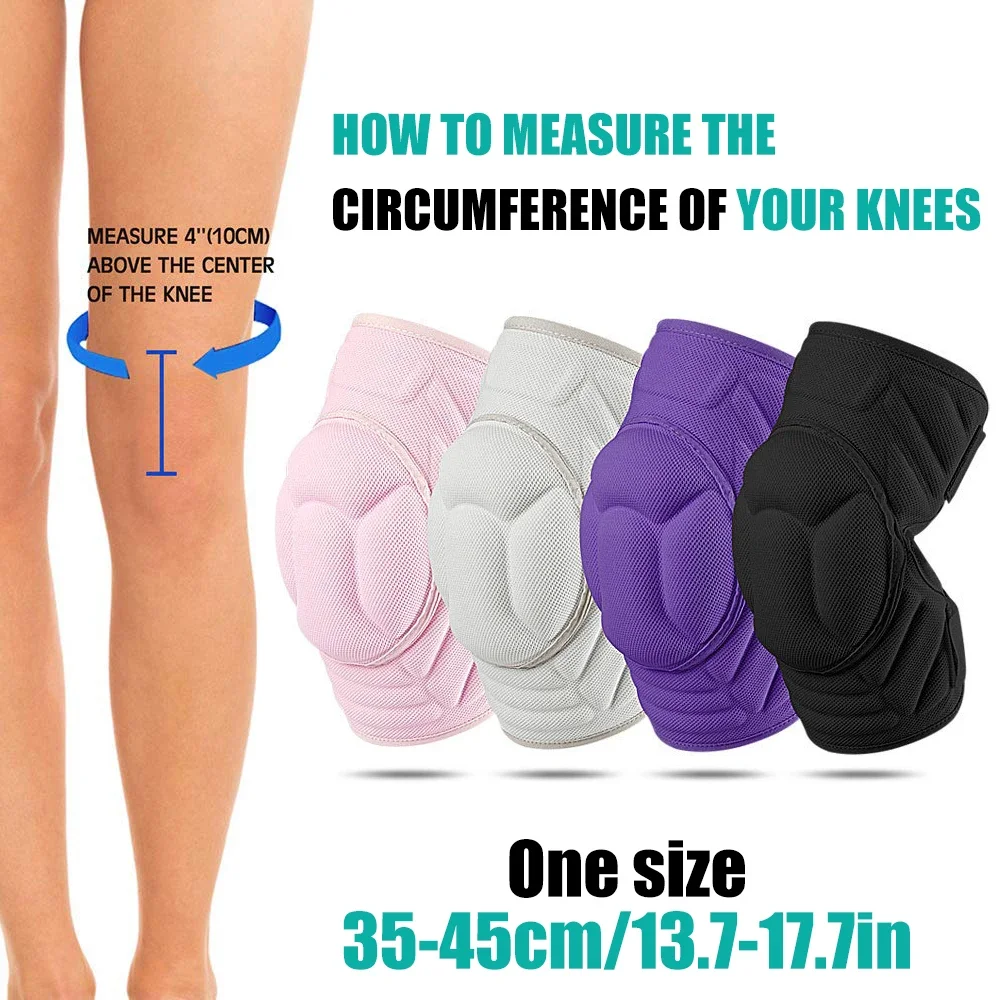 Knee Pads, Compression Leg Covers for Teenagers & Adults, Knee Brace for Wrestling Basketball Football Volleyball Pickleball