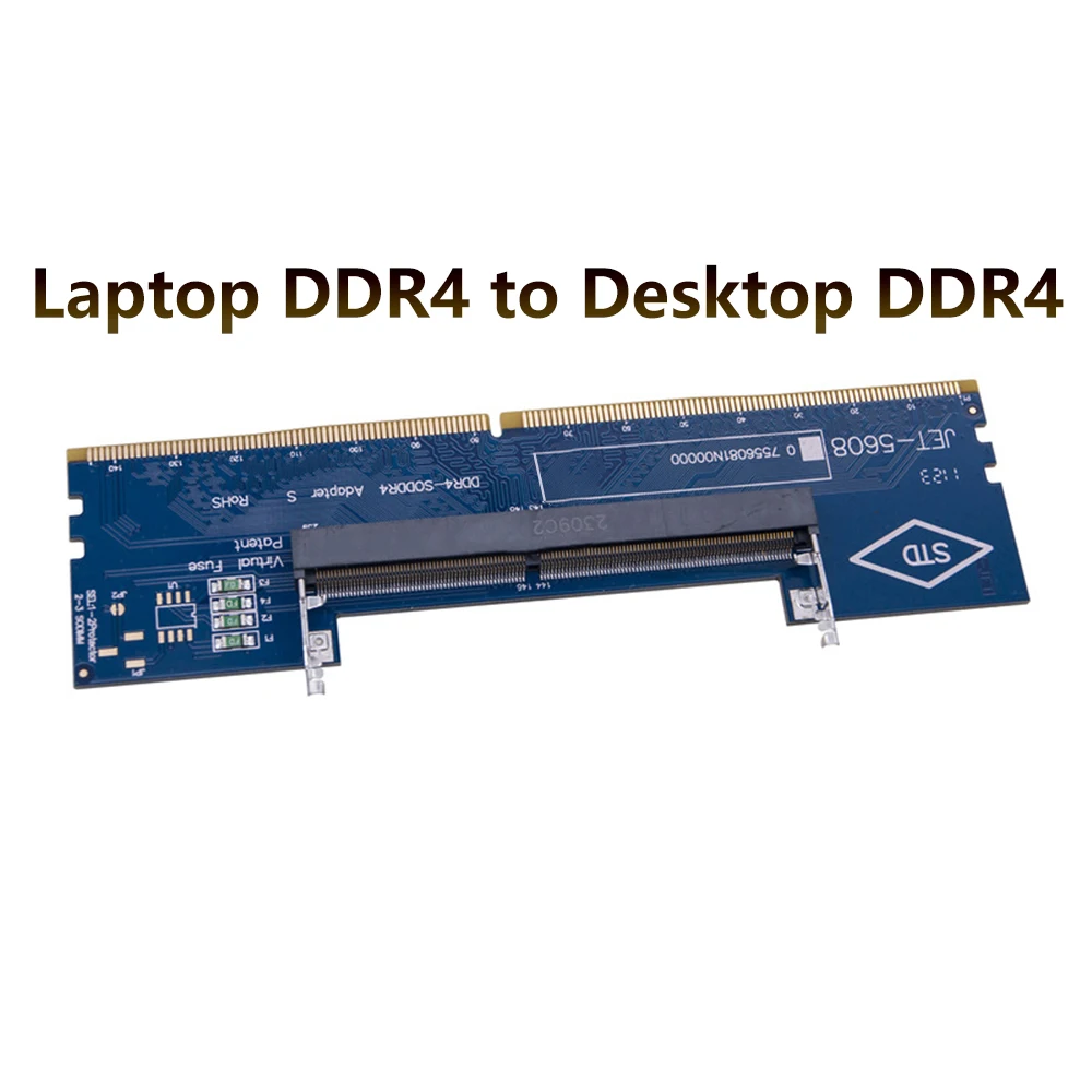 DDR3 DDR4 DDR5 Speicher-RAM-Adapter DDR3 DDR4 DDR5 Laptop-zu-Desktop-Speicheradapterkarte SO-DIMM zu PC-DIMM-Karte – Detail 10