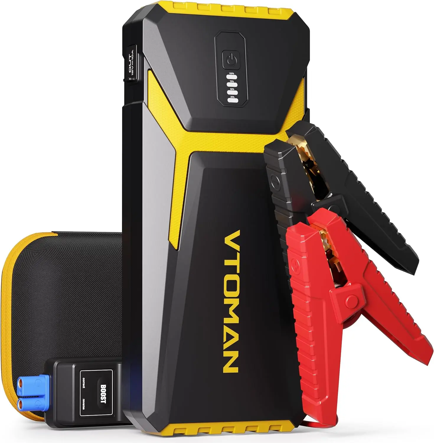 

VTOMAN V10PRO Jump Starter 20000mAh Power Bank 4500A Portable Charger Car Booster Auto Starting Device Emergency Car Starter