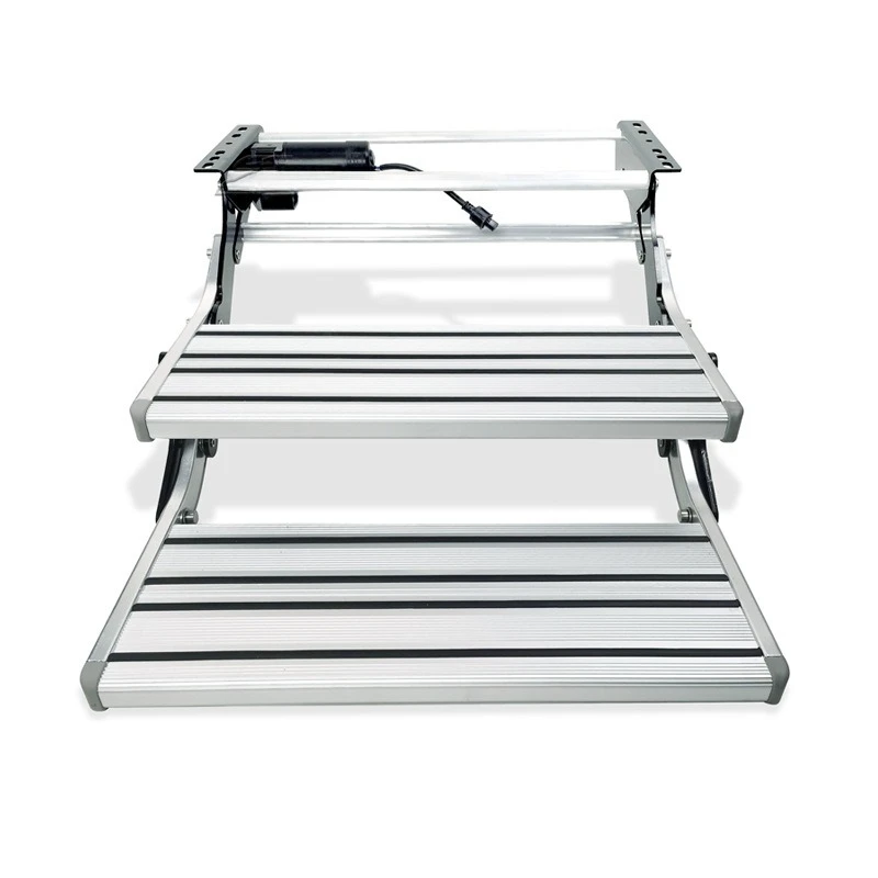 

RV double-layer electric step 12V electric folding step trailer RV telescopic step
