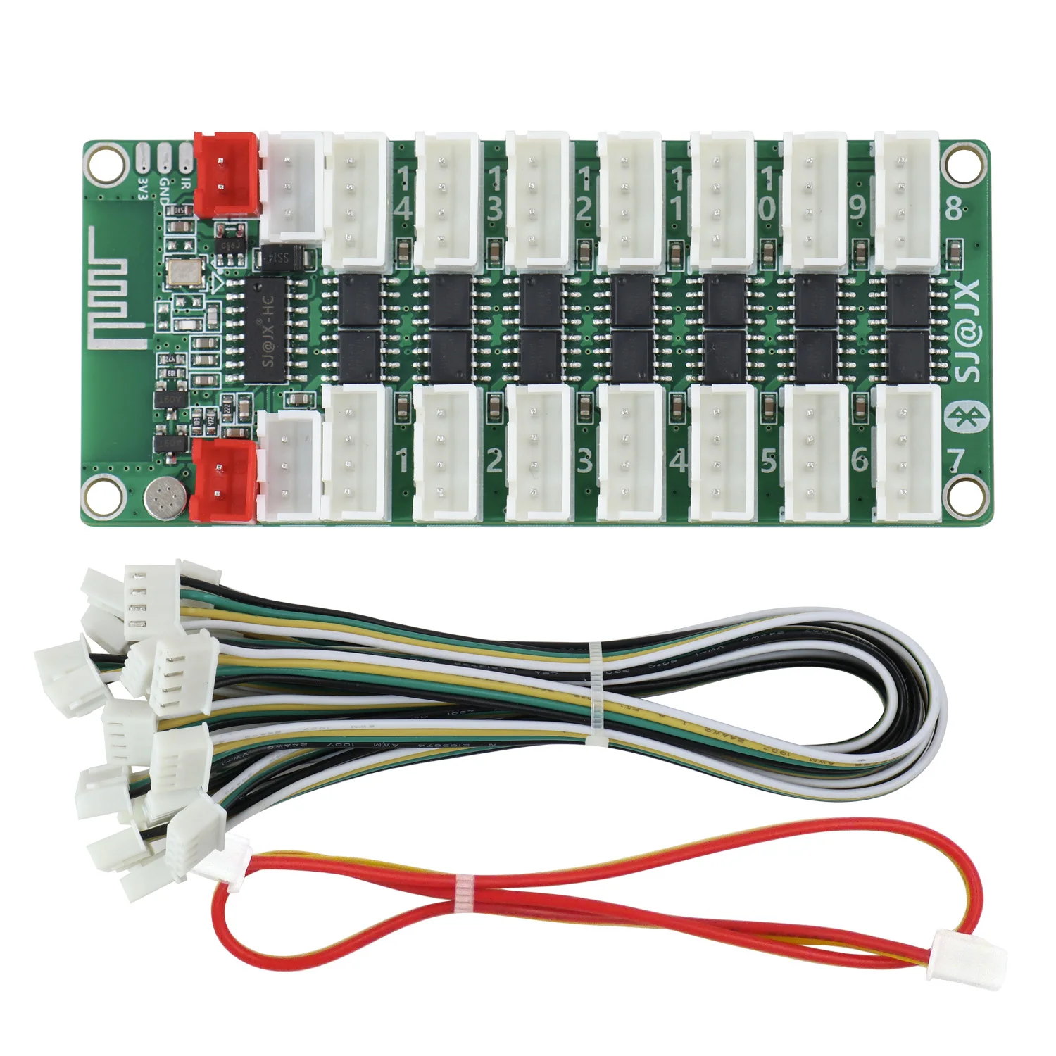 SJ@JX Arcade Game RGB LED Controller Encoder Bluetooth RGB Control APP