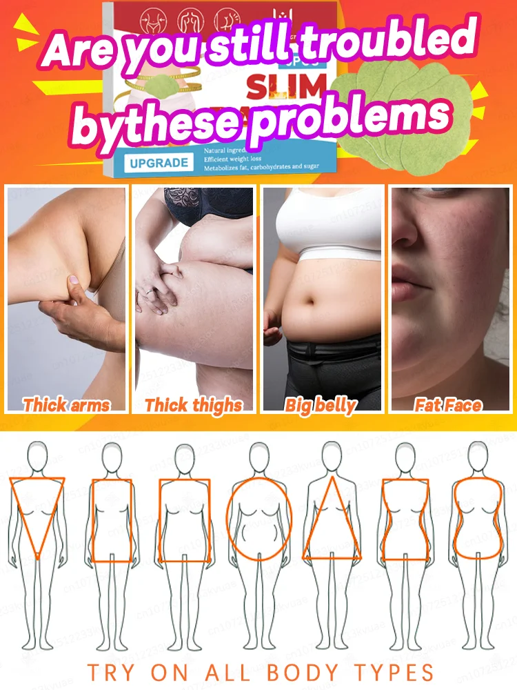 Slimming belly slimming patch to quickly burn belly fat.