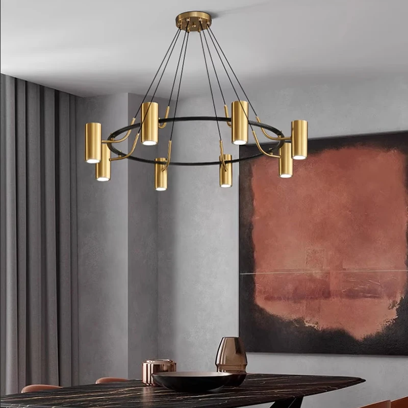 Nordic Luxury LED Chandelier Creative Gypsophila For Living Dining Room Bedroom Kitchen Room Decor Hanging Lights