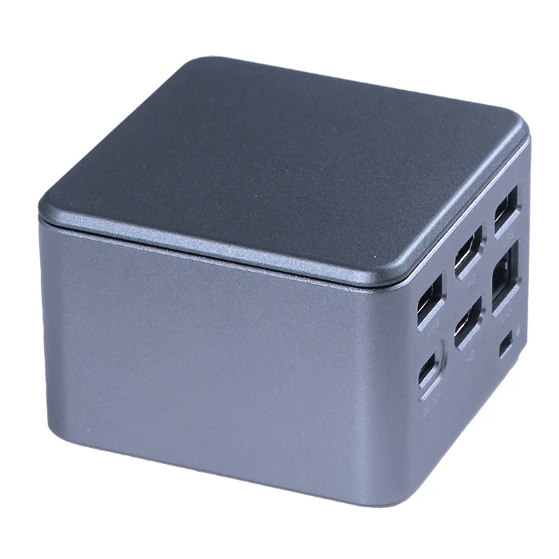 Mini host N5105 single network port quad-core pocket host office home entertainment miniature computer