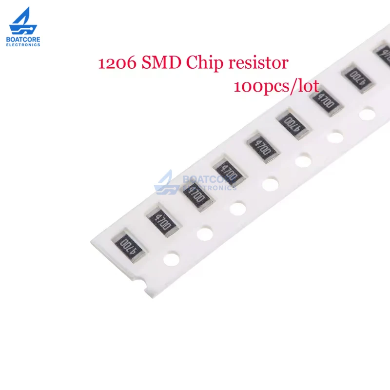 100Pcs 1% 1206 Smd …