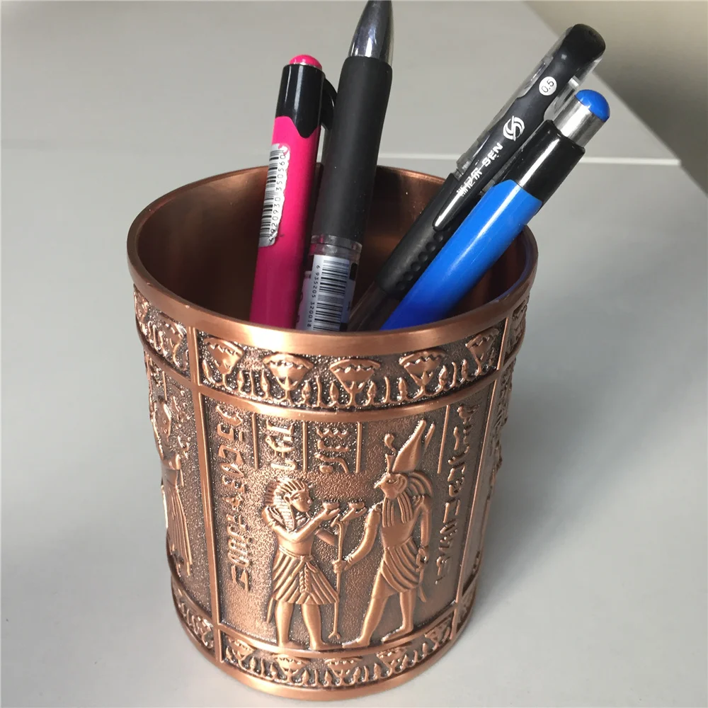 creative-zinc-alloy-pen-holder-egypt-the-land-of-manu-desk-pencil-holder-creative-office-accessories-home-decoration