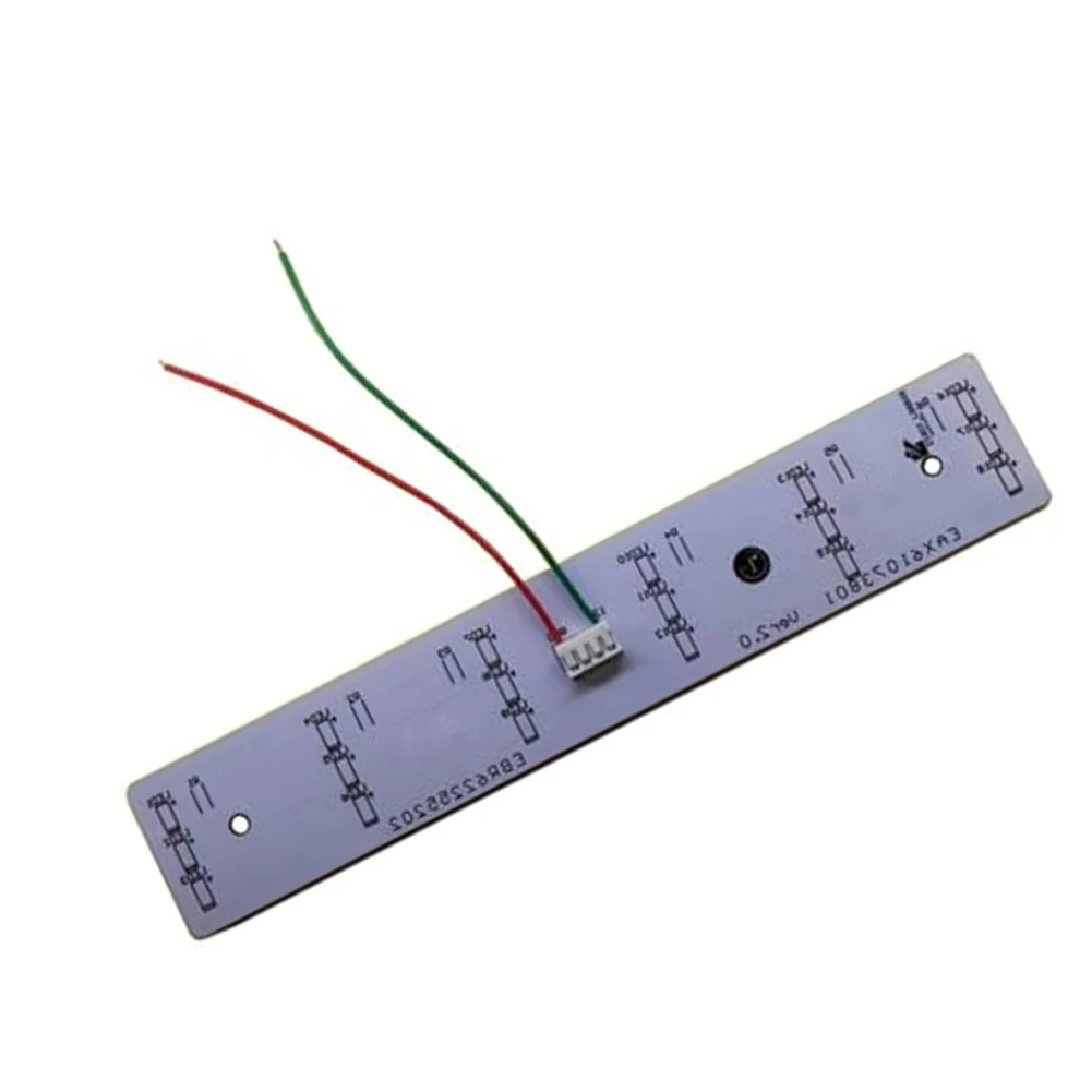 For Smart Home LED Strip Board Compatible with for C2075THE Refrigerator Lighting Module 18x3cm ABS Plastic Light Control