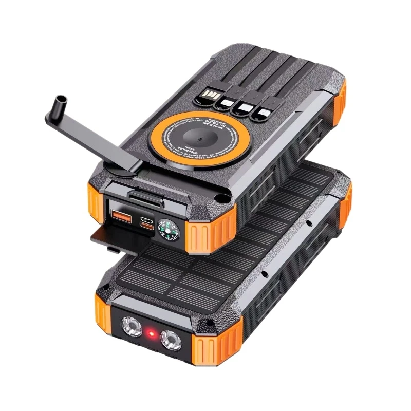 Camping Portable Solar Outdoor Hiking Emergency Hand Charger
