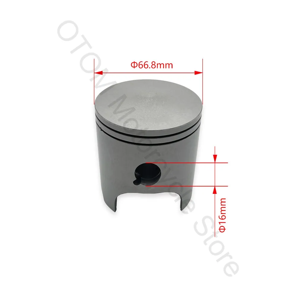 For YAMAHA DT230 LONCIN MT250 Motorcycle Piston Pin Ring Connecting Rod Bearing Kit GPX TSE250R 2-Stroke Engine KEWS HENGJIAN
