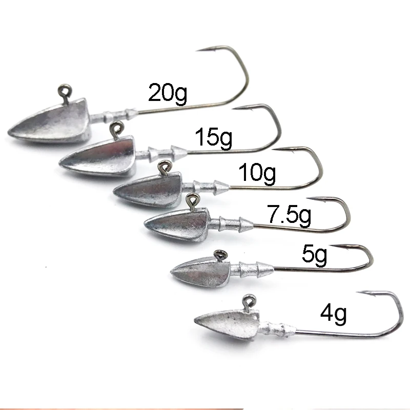 OBSESSION ST001 New Model Jig Head Fishing Hook For Squid Soft Lure 4g 5g 7g 10g 15g 20g High Quality Fishing Accessories Hooks