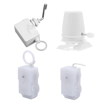 5-delig opwindspeelgoed Vleugelbewegingsmechanisme voor knuffels en kleiambachten, stimuleert creativiteit en interactie