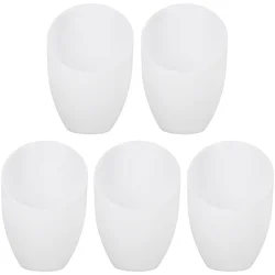 5 pezzi nero appeso luce cono paralumi paralume angolato a ferro di cavallo rivestimenti per finestre coperture per lampadine da pavimento in plastica Sconce