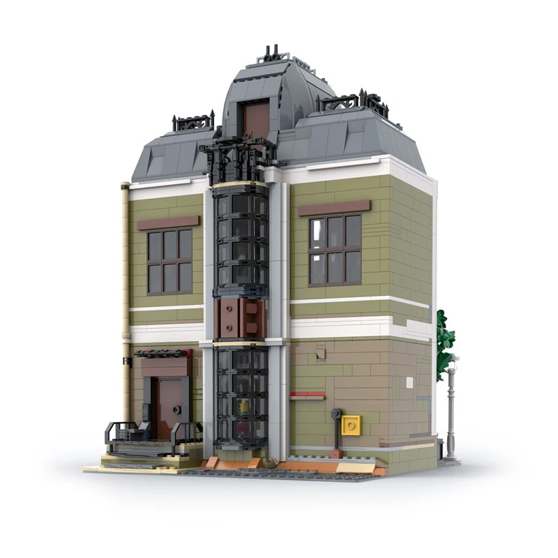 3748 PCS House Street Gideon's House MOC Customize Modular Building Block Model Educational Simple Brick DIY Toy Birthday Gift