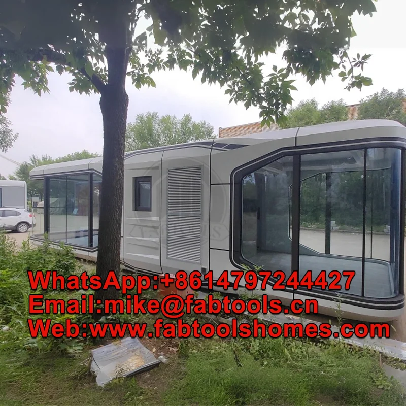 Luxury Space Capsule House Commercial Expandable Container for Home or Hotel Use Airship Pod Capsule Room