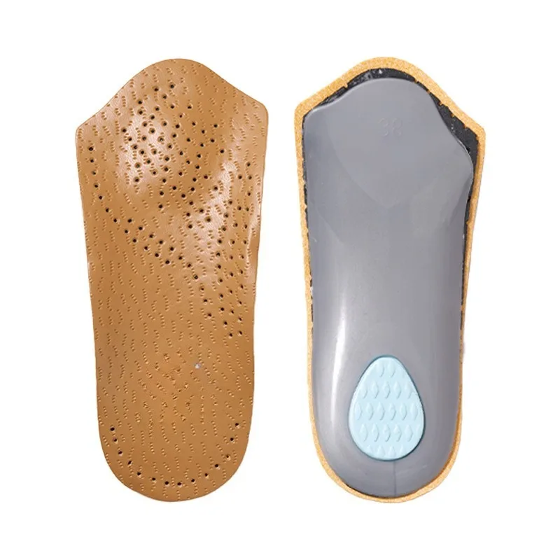 3/4 Length Half ArchSupportOrthotic Insoles Flat Foot CorrectionShoeCushion Orthopedic Shoe Insert Foot Care Pain Relief Inserts