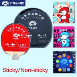 YINHE Table Tennis Racket Protective Film Sticky Non-sticky Ping Pong Bat Protector Table Tennis Paddle Film Bat Accessories