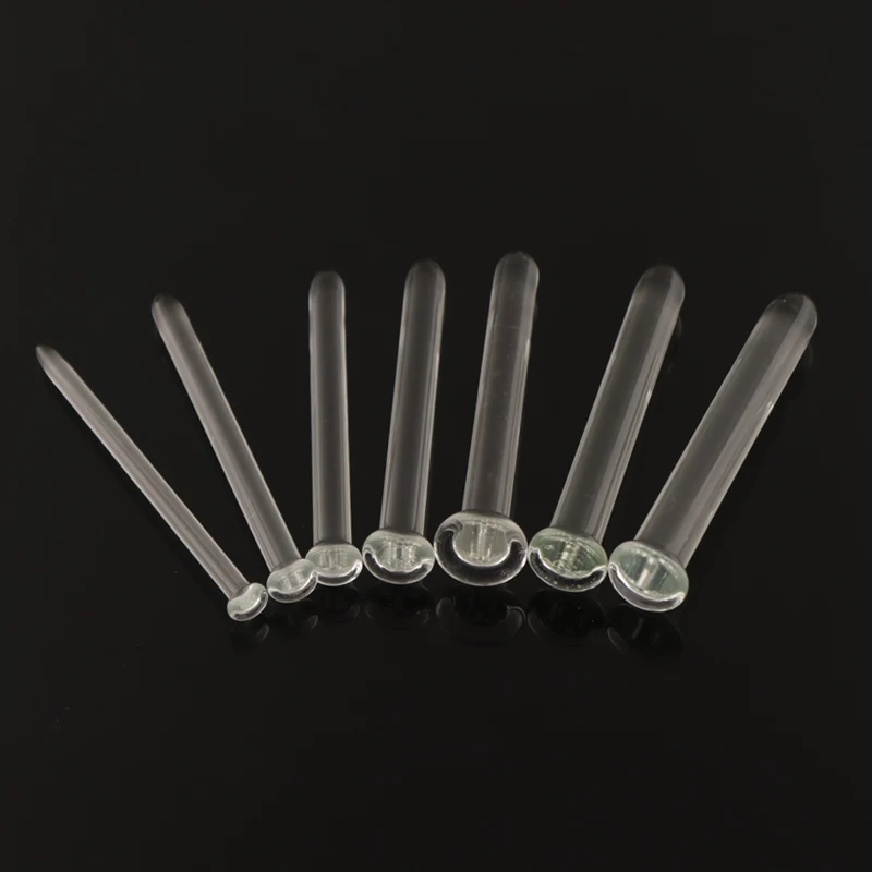 7pcs Set Glass Urethral Plug Urethra Dilatator Catheter Sounding Chastity Stimulate Male Penis Plug Masturbation Sex Toy For Men