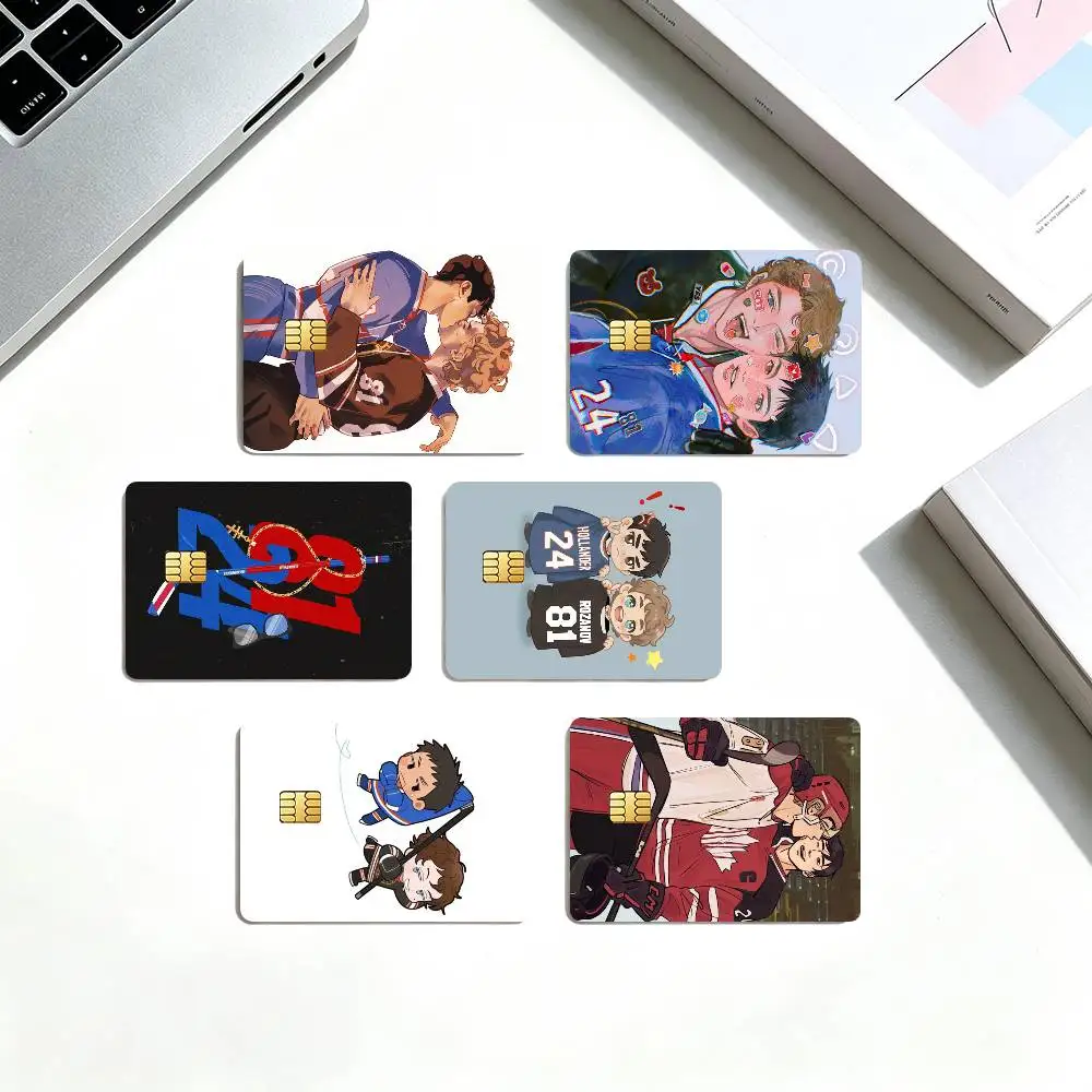 H-Heated Rivalry R-Rival Love  Credit Card HD Stickers Game Card Decal Small Chip Waterproof Sticker Gift