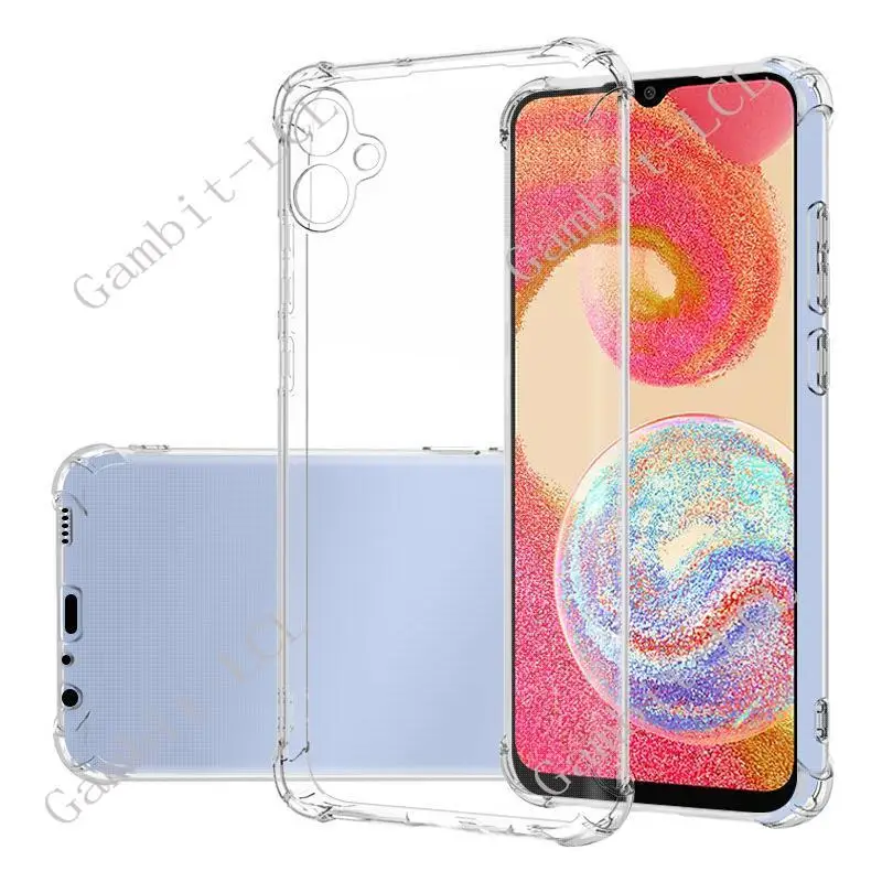 For Samsung Galaxy A04 A04e SM-A045F SM-A045F/DS SM-A042F SM-A042M Silicone Smartphone Phone Protective Back Shell Soft TPU Case