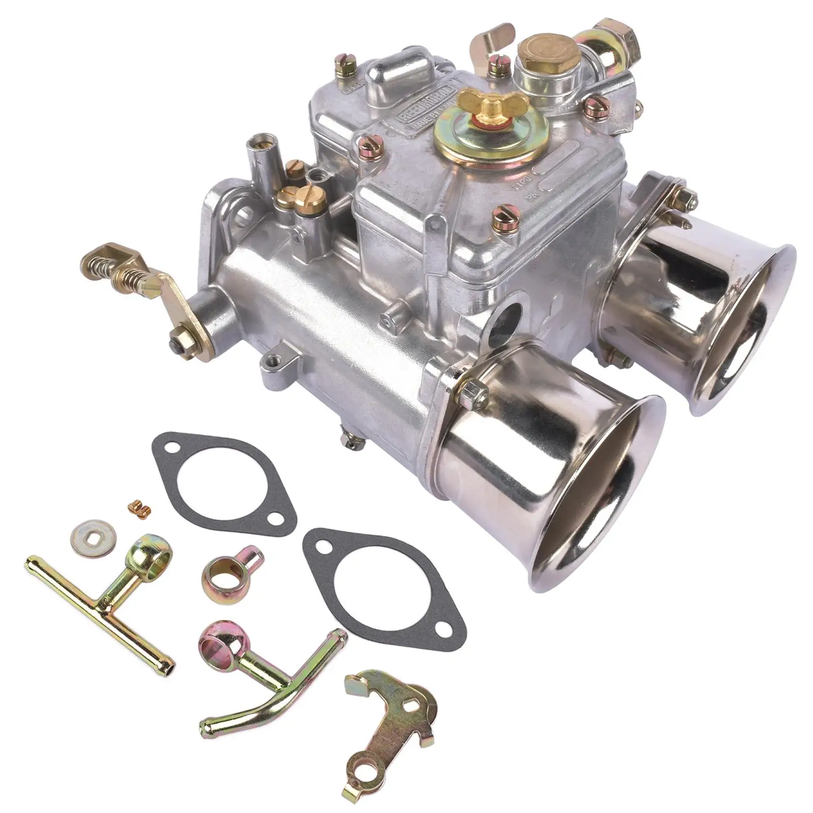 AP01 Carburetor For Weber 50 DCOE 5mm 19650.002 Side Draft W/Electric Choke 4cyl 6cyl