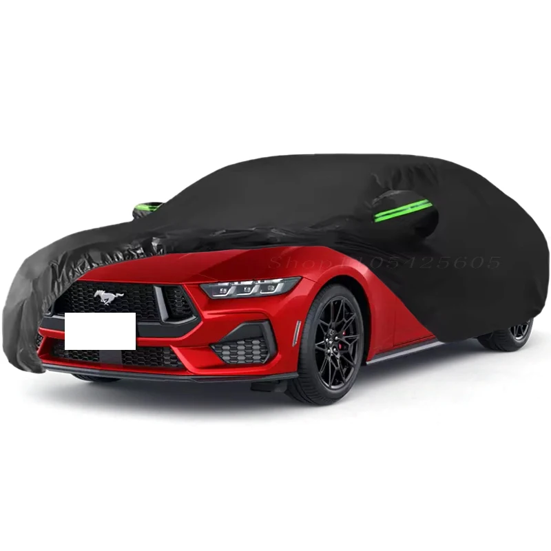 For Ford Mustang Outdoor Protection Full Car Covers Snow Cover Sunshade Waterproof Dustproof Exterior Car Accessories