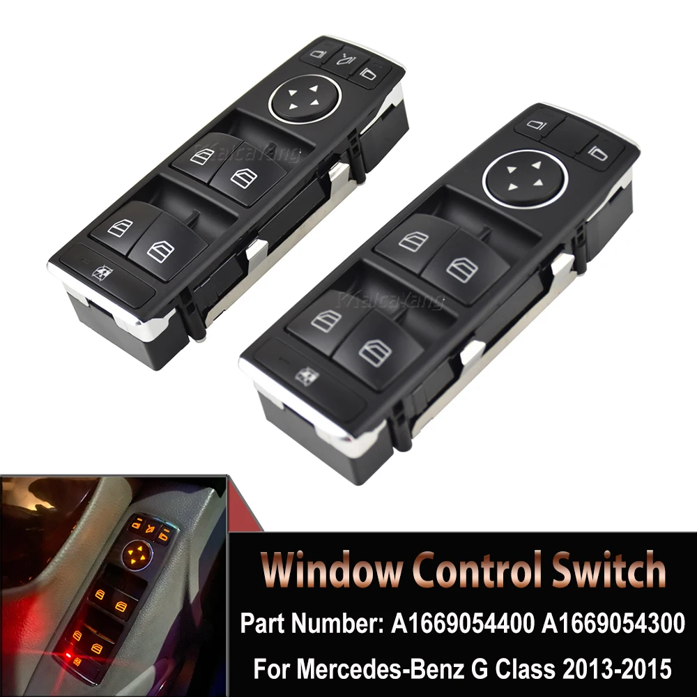 A1669054400 A1669054300 High Quality Electric Power Master Window Switch For Mercedes Benz W204 W212 C207 A207 C E Class X204