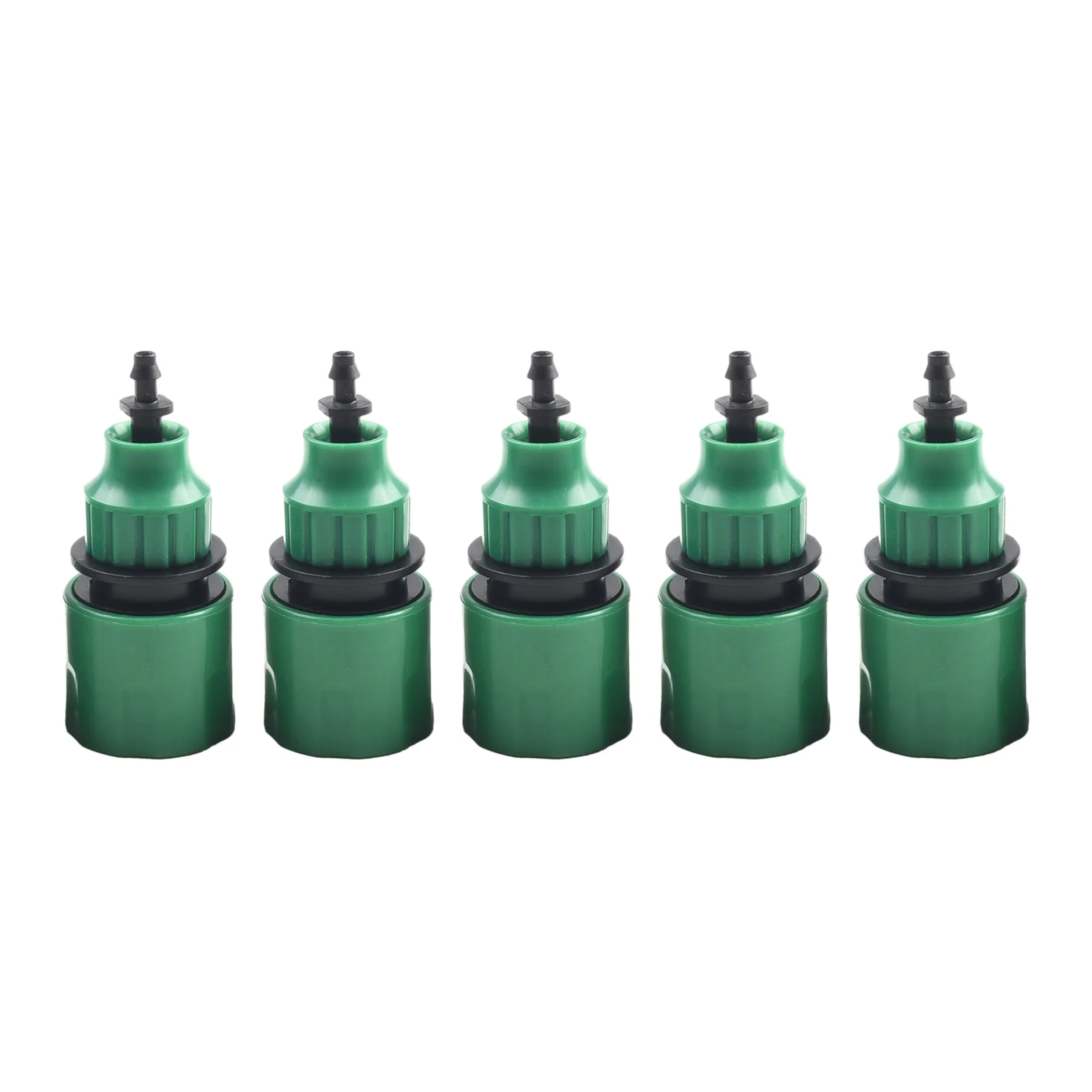 5 X Water Pipe Quick-Connect Plastic Hose Pipe Connector For Garden Pipeline Drip Irrigation System Watering Parts Garden Tools