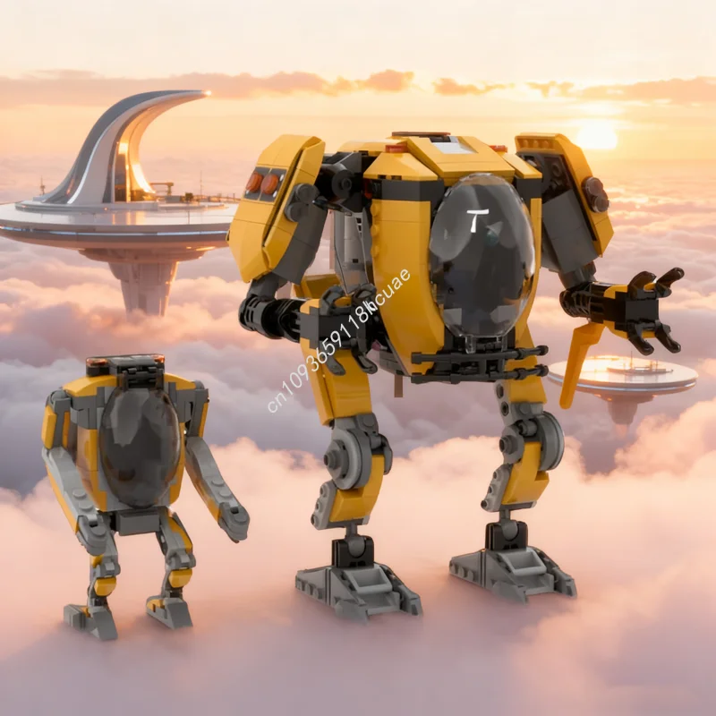 

515pcs MOC Heavy Mobile Utility Vehicle HMUV Model Building blocks toys Architecture DIY Education Christmas gift Kids Birthday